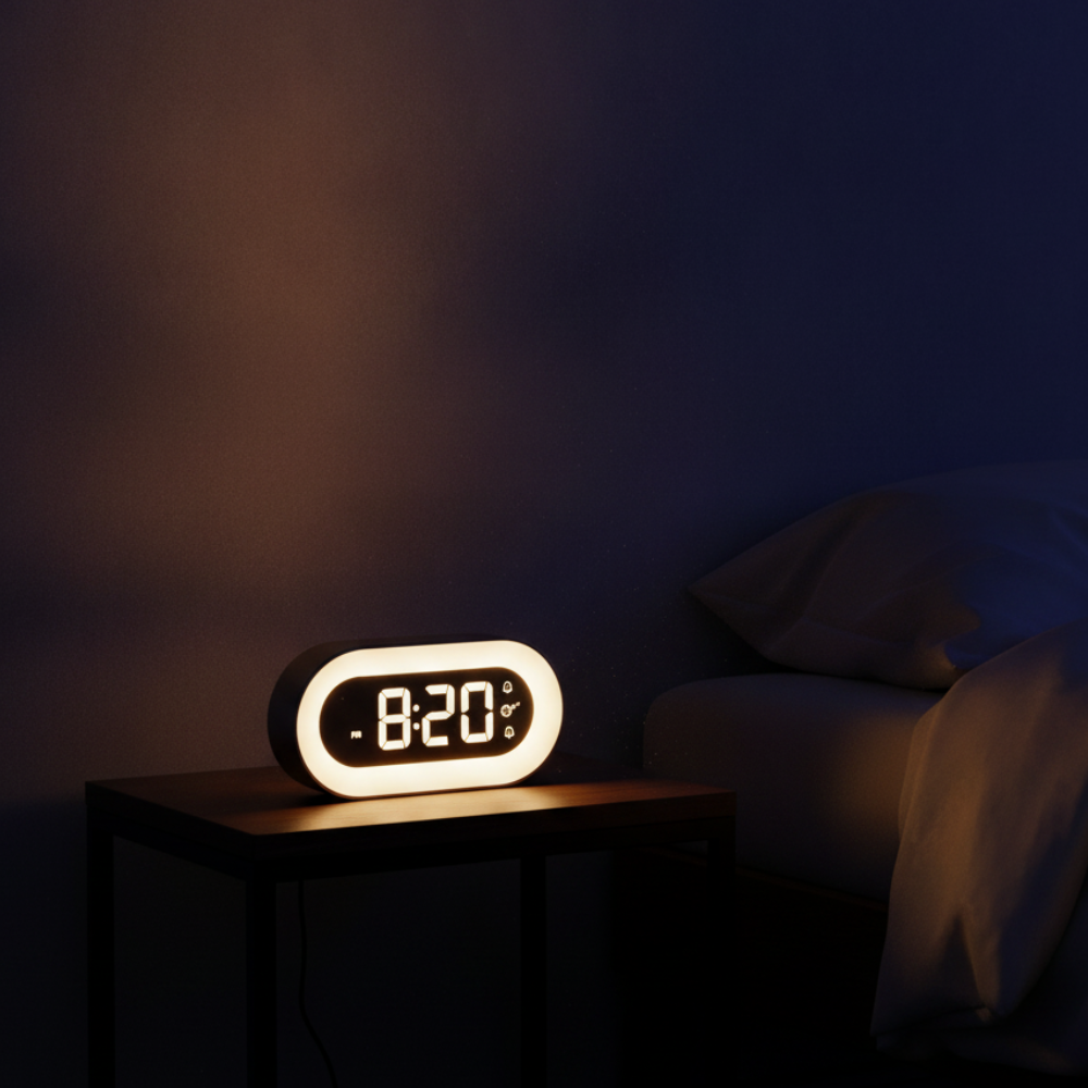 Sunrise Alarm Clock | Nature Sounds & Dimmable Light | Qonforta