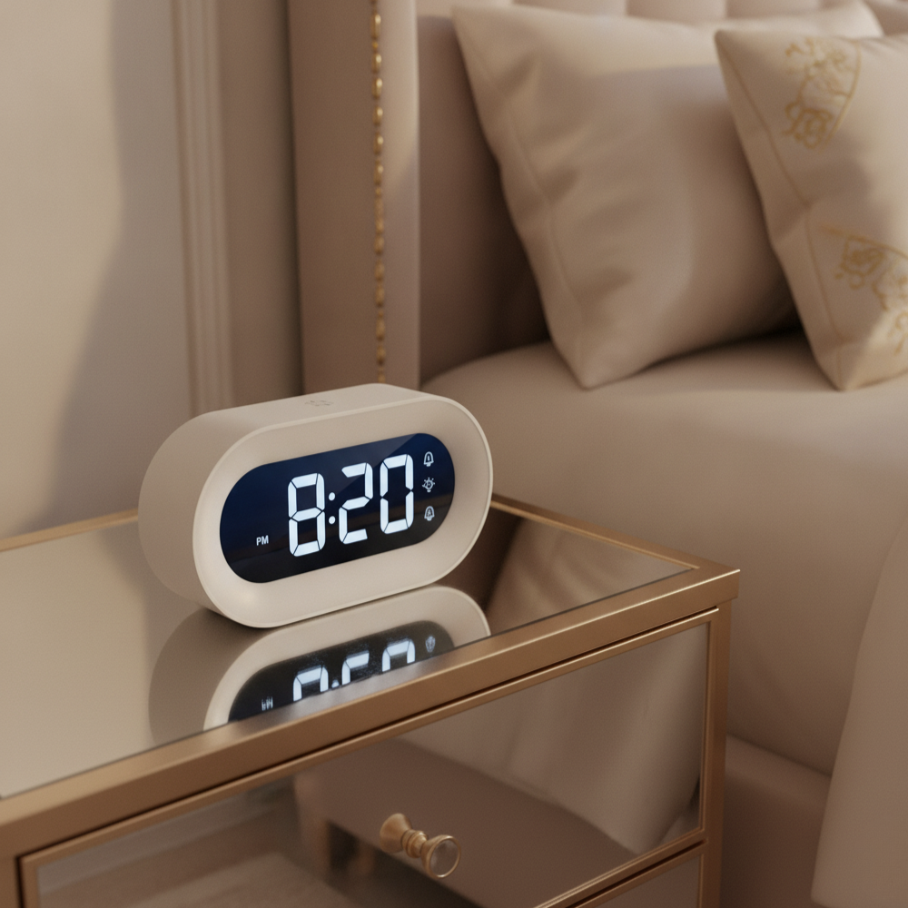 Sunrise Alarm Clock | Nature Sounds & Dimmable Light | Qonforta