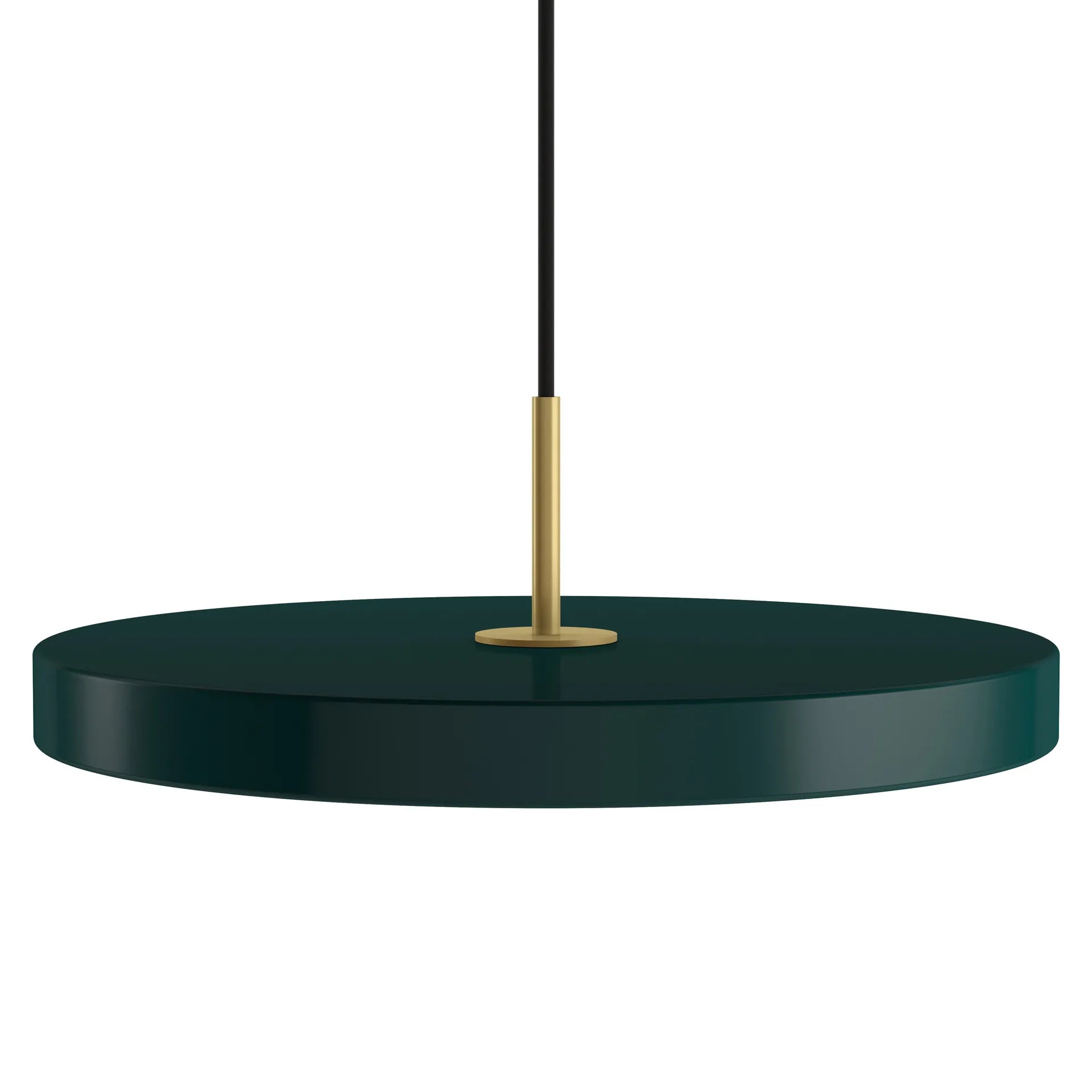Dimmable Metal Disc LED Pendant Light | 6 Colors | Qonforta