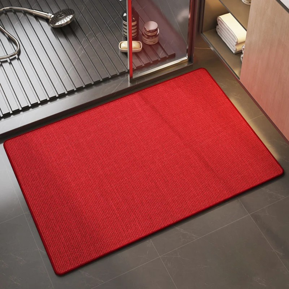 Premium Non-Slip Bathroom Rug | Absorbent Microfiber | Qonforta