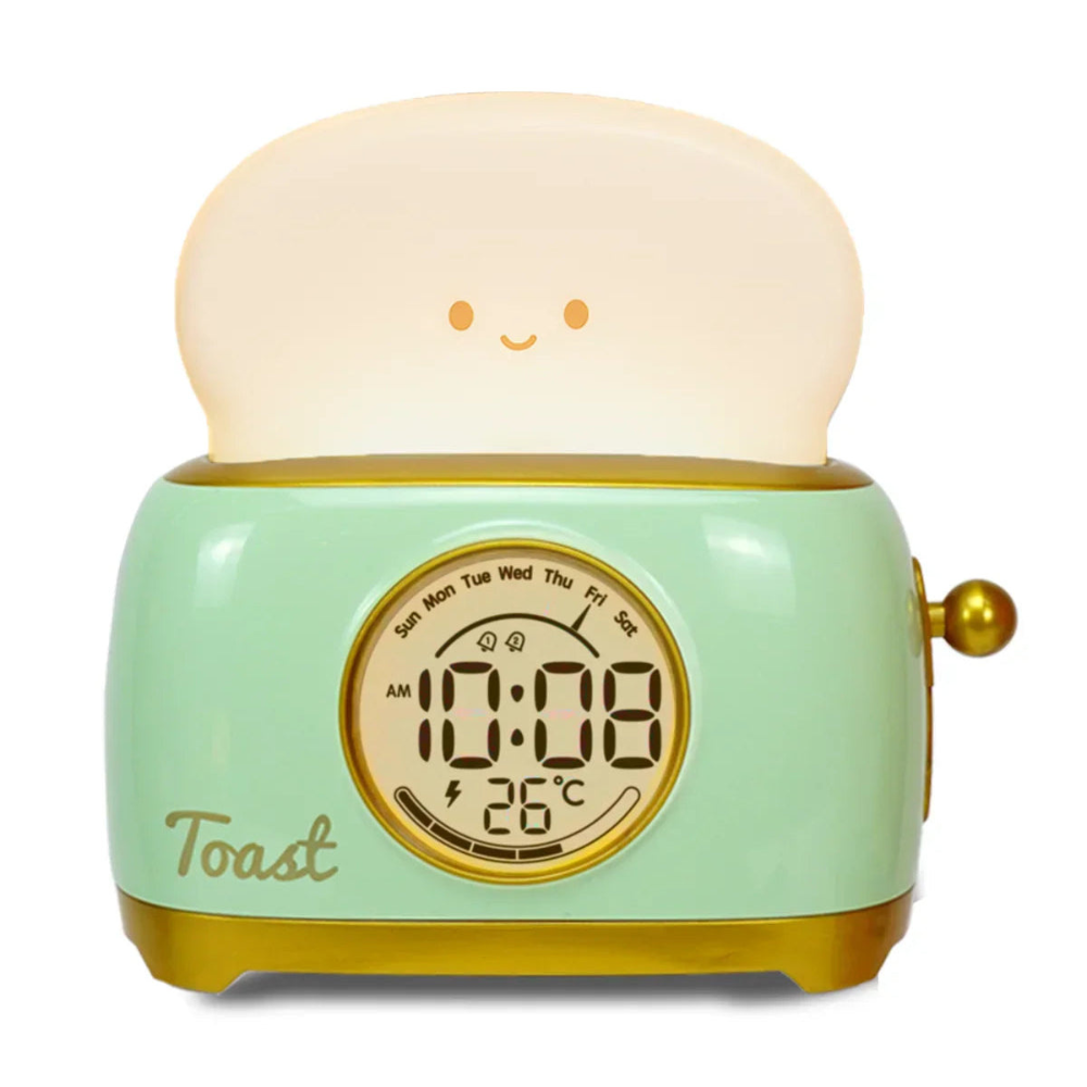 Kids Digital Alarm Clock | Night Light | Qonforta