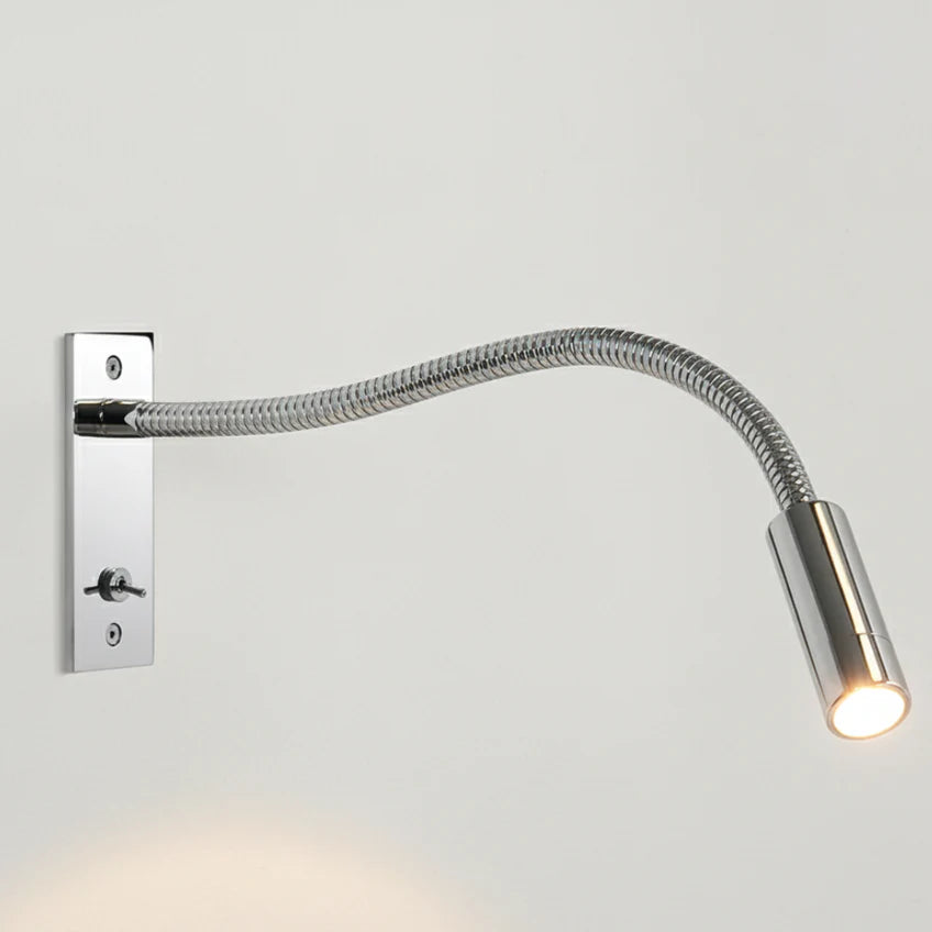 Adjustable Gooseneck Reading Wall Light | 3 Finishes | Qonforta