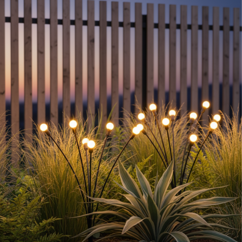 Solar Firefly Garden Lights | Waterproof LED | Qonforta