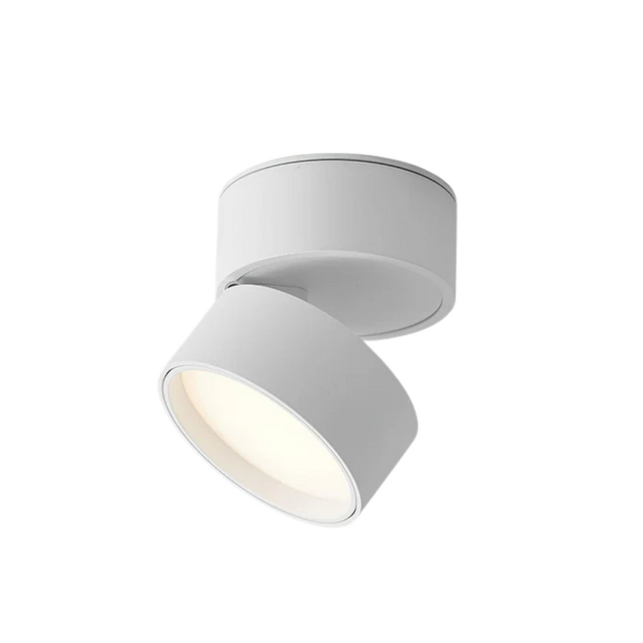 Somos Adjustable LED Ceiling Spotlight with 3 Color Temps | Qonforta, White