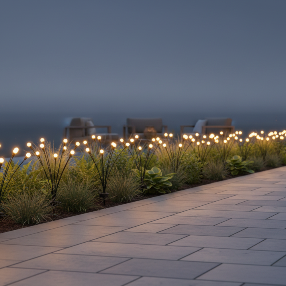 Solar Firefly Garden Lights | Waterproof LED | Qonforta