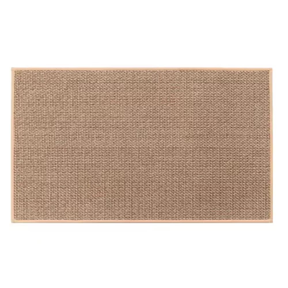 Woven Kitchen Mat | Non-Slip Rubber Backing | Qonforta