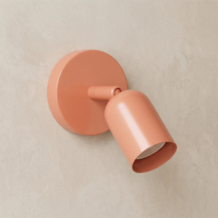 Rotatable Spotlight Wall Sconce | 5 Colors & 3 Light Modes | Qonforta