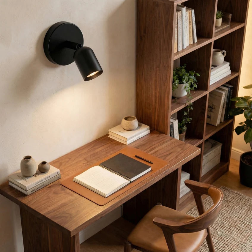 Rotatable Spotlight Wall Sconce | 5 Colors & 3 Light Modes | Qonforta