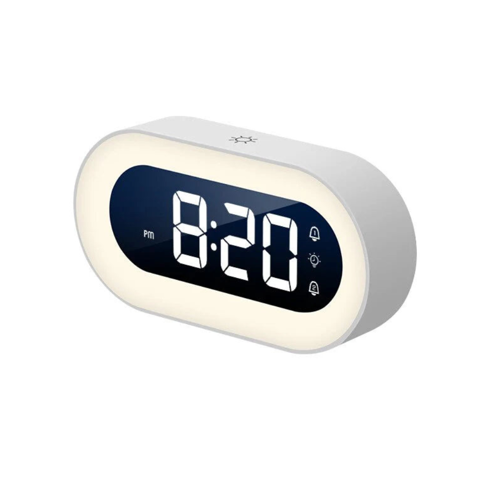 Sunrise Alarm Clock | Nature Sounds & Dimmable Light | Qonforta