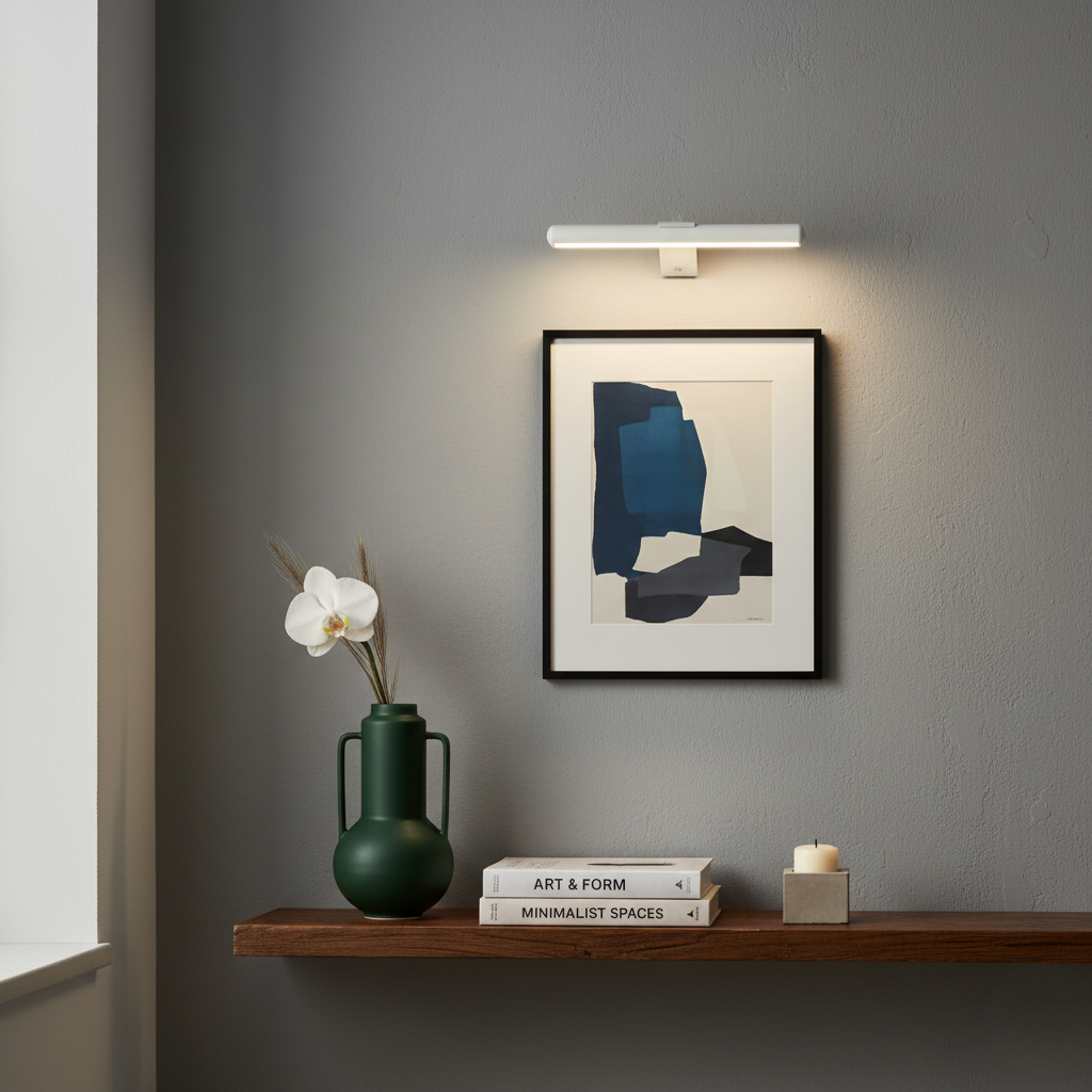 Wireless LED Art Light | Rechargeable Picture Light | Qonforta