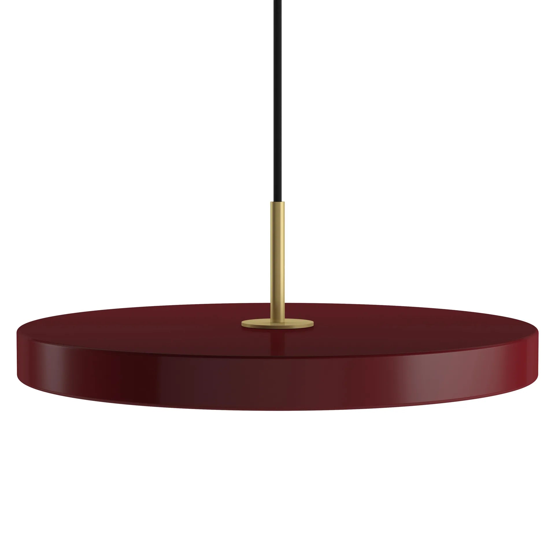 Dimmable Metal Disc LED Pendant Light | 6 Colors | Qonforta