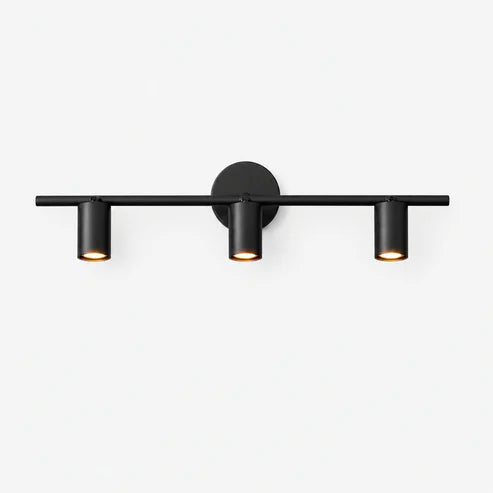 Rotatable Spotlight Wall Light | Brass & Matte Black | Qonforta