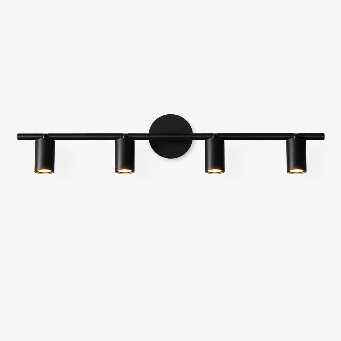 Rotatable Spotlight Wall Light | Brass & Matte Black | Qonforta