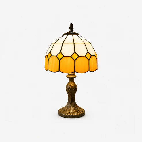Stained Glass Table Lamp Tiffany Style – 4 Colors | Qonforta