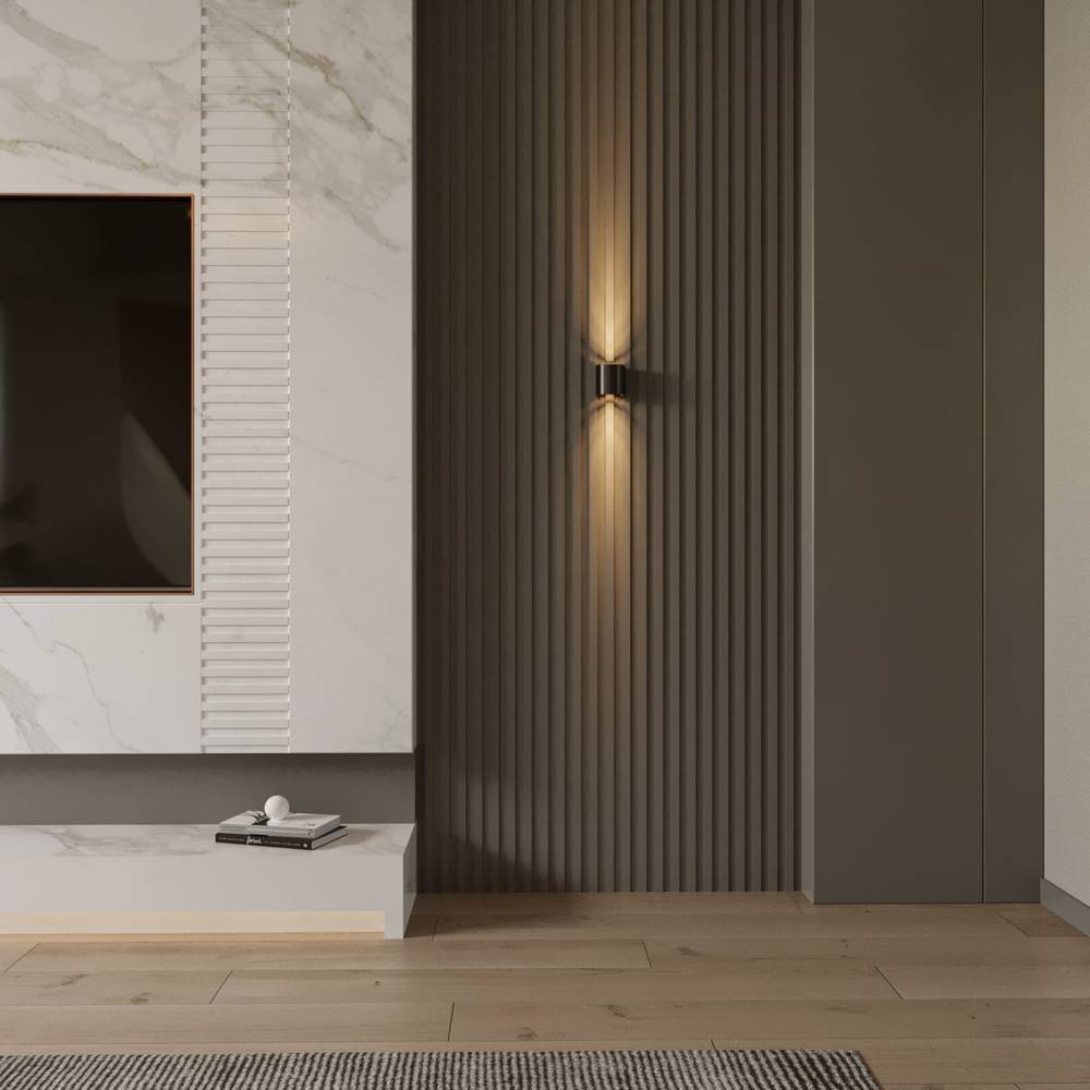 Aluminum LED Wall Sconce Waterproof – 6 Sizes | Qonforta