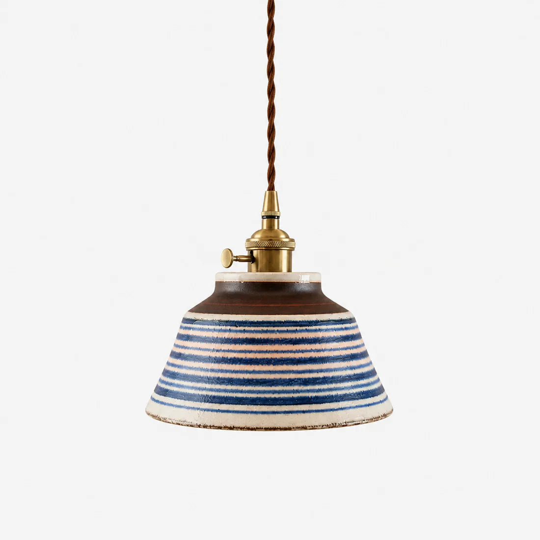 Vintage Ceramic Pendant Light | 3 Styles | Qonforta
