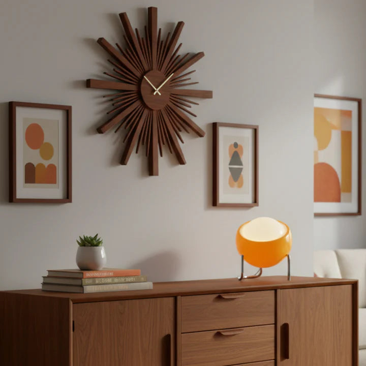 Retro Globe LED Table Lamp | Qonforta