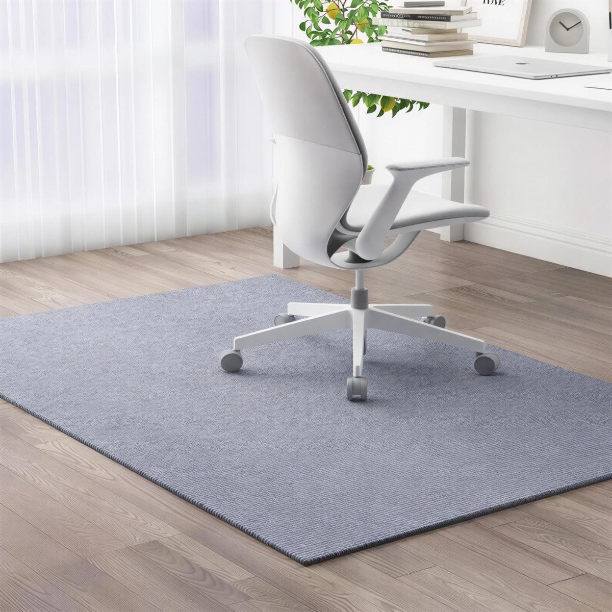 Office Chair Floor Mat | Non-Slip Polyester Mat | Qonforta