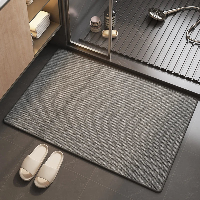 Premium Non-Slip Bathroom Rug | Absorbent Microfiber | Qonforta