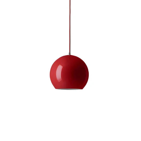 Globe Pendant Light LED Metal Glossy – 5 Colors | Qonforta
