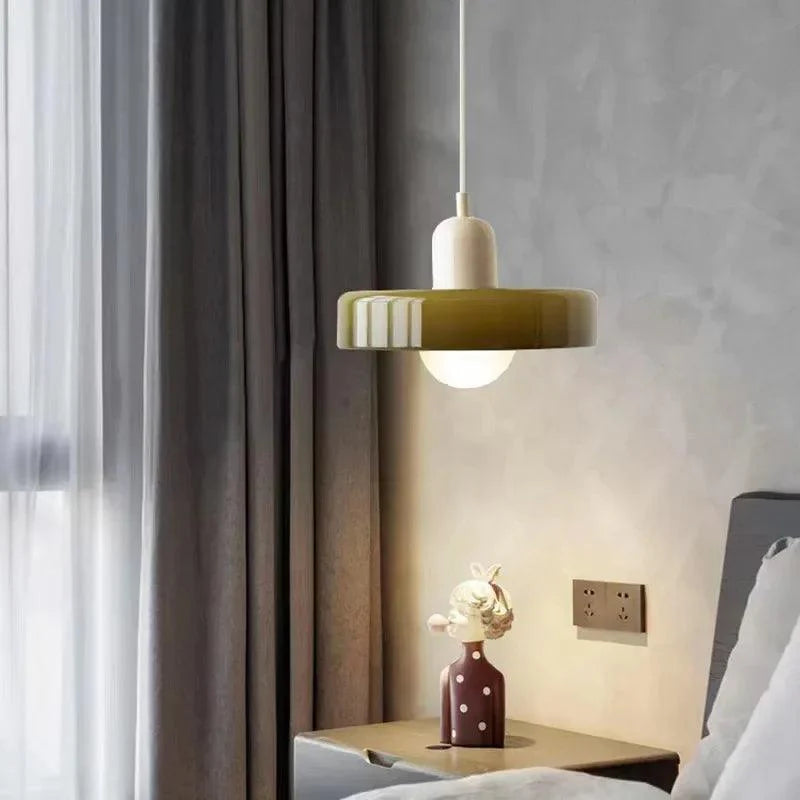 Glass Pendant Light Nordic – 12 Color Combos | Qonforta
