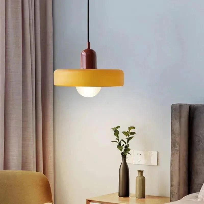Glass Pendant Light Nordic – 12 Color Combos | Qonforta