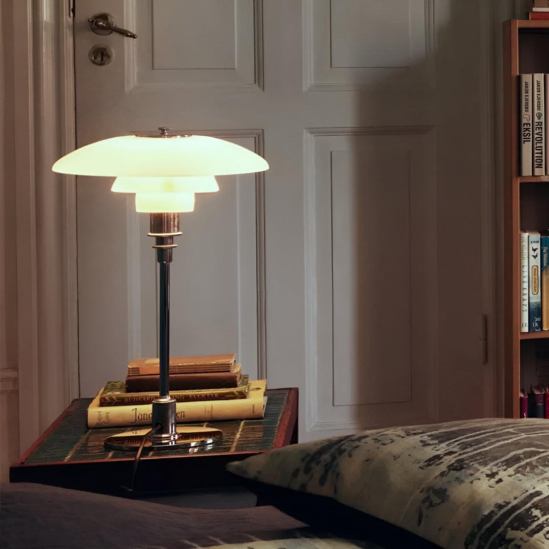 Mushroom Table Lamp | Scandinavian Modern | Qonforta