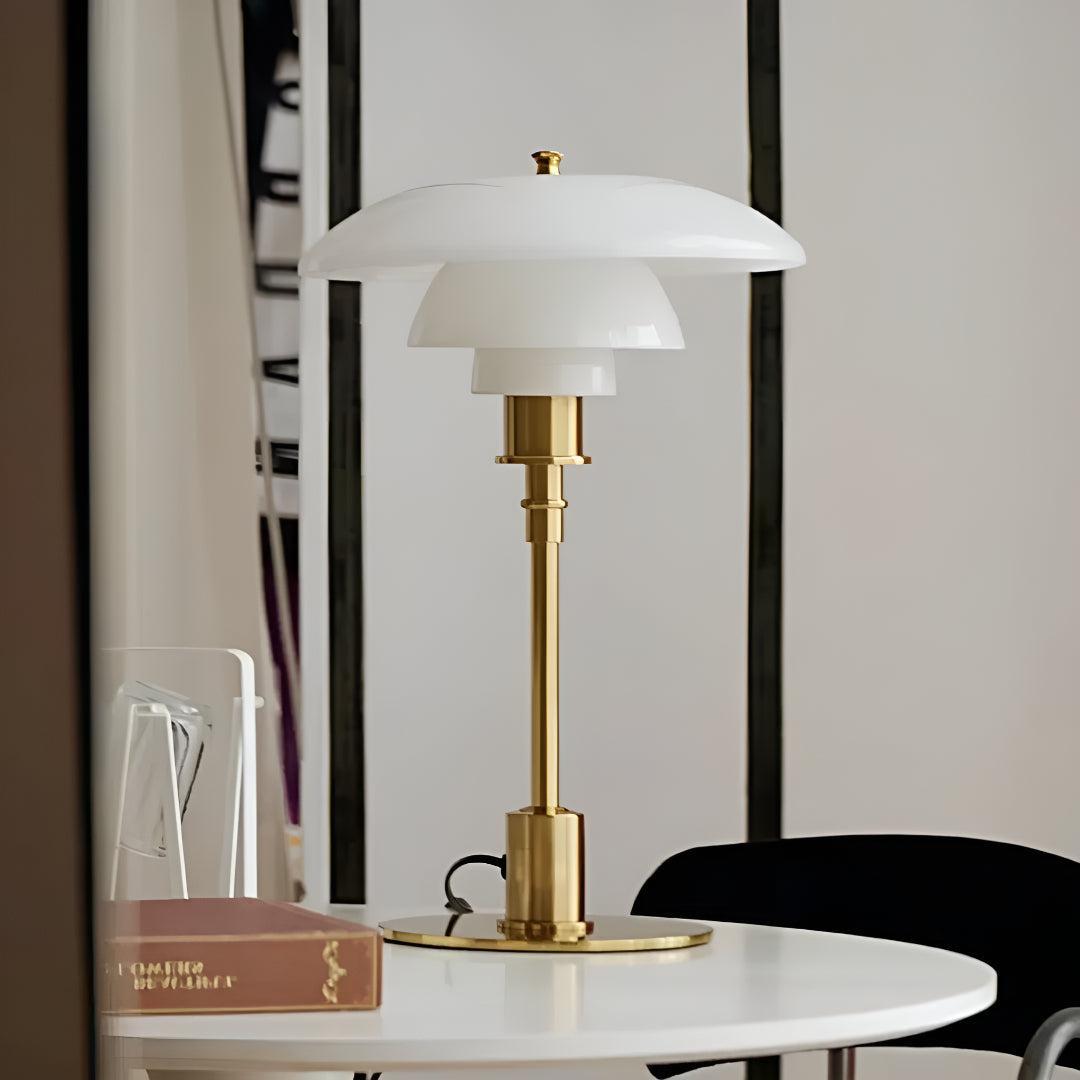 Mushroom Table Lamp | Scandinavian Modern | Qonforta