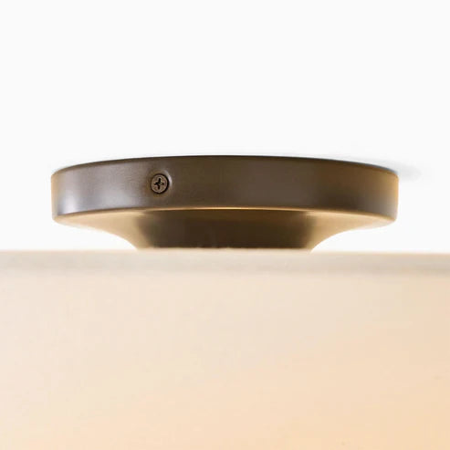 Fabric Flush Mount Ceiling Light | 3 Sizes | Qonforta