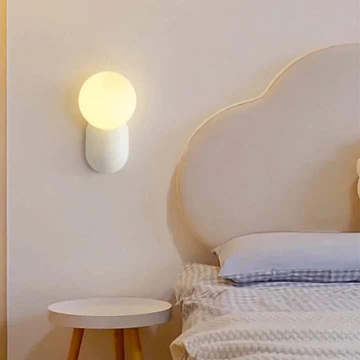 Macaron LED Wall Sconce | 2 Colors 2 Light Modes | Qonforta