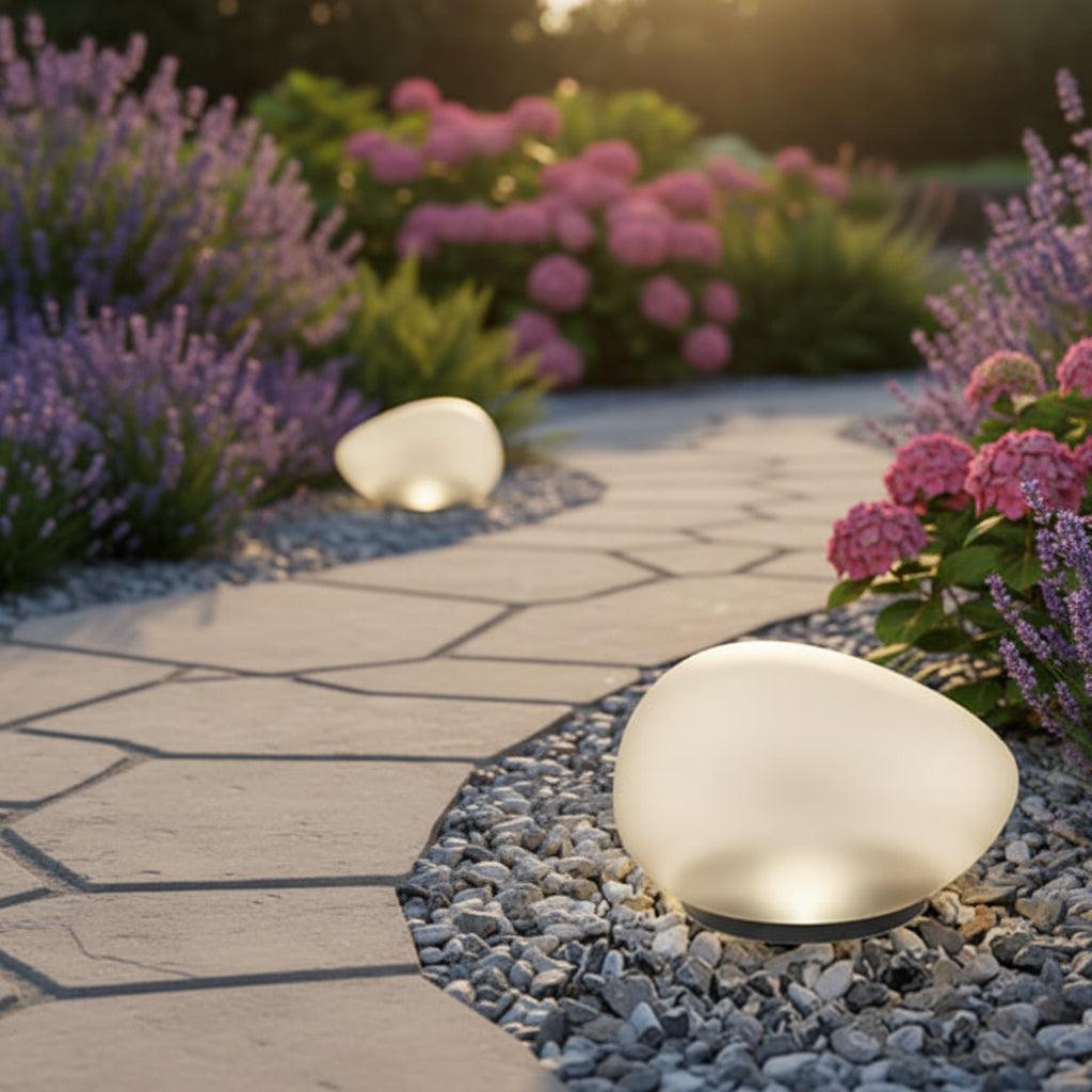 Solar Pebble Stone Light | Waterproof IP65 | Qonforta