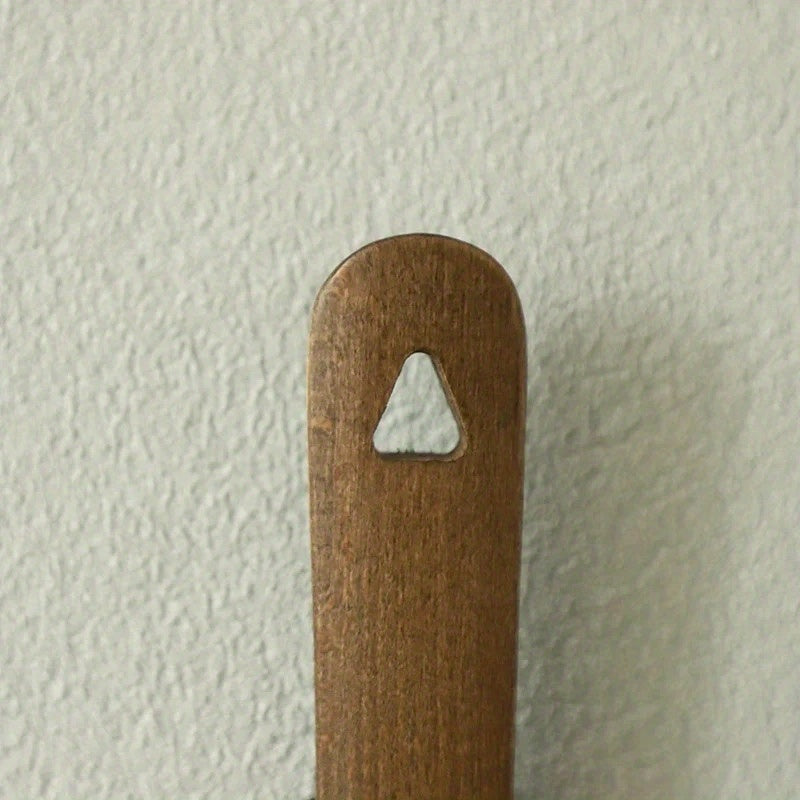 Extra-Long Wood Shoehorn | Magnetic Wall-Mount Shoehorn | Qonforta
