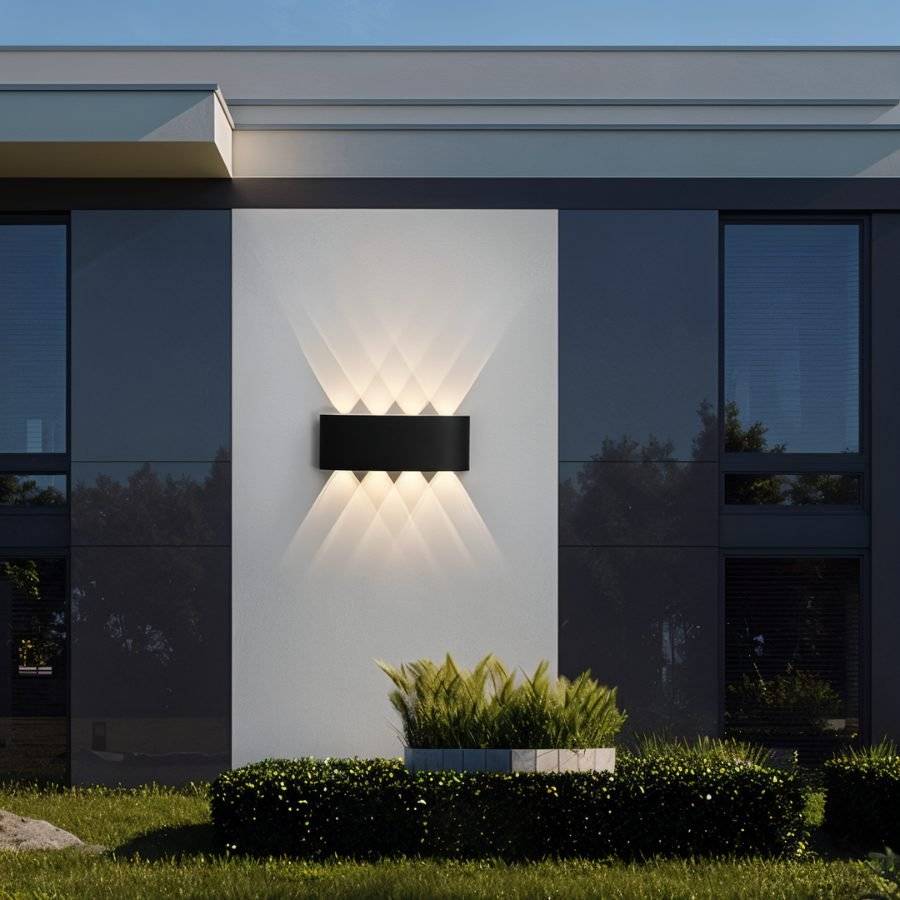 Aluminum LED Wall Sconce Waterproof – 6 Sizes | Qonforta