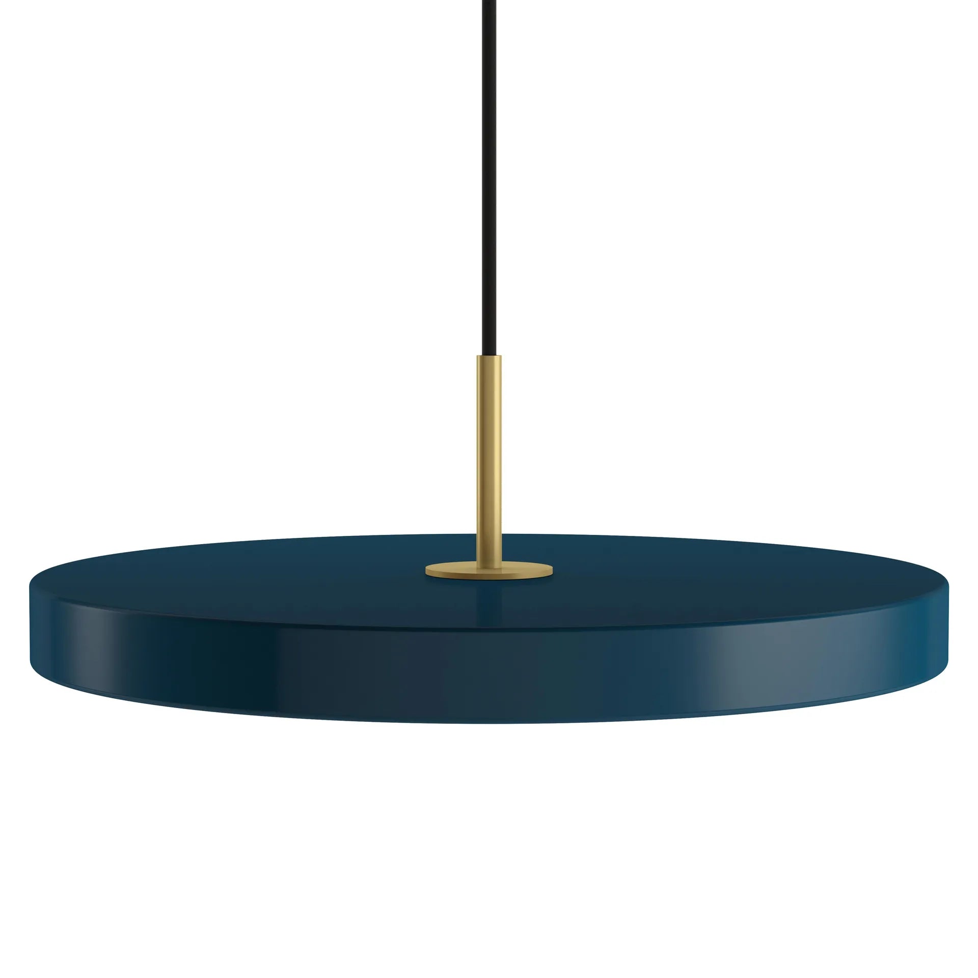 Dimmable Metal Disc LED Pendant Light | 6 Colors | Qonforta