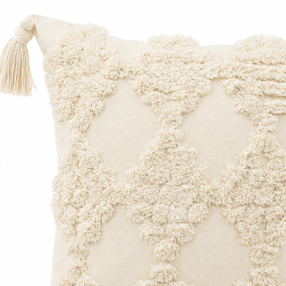 Orvella Tufted Tassel Throw Pillow – Lumbar or Square | Qonforta