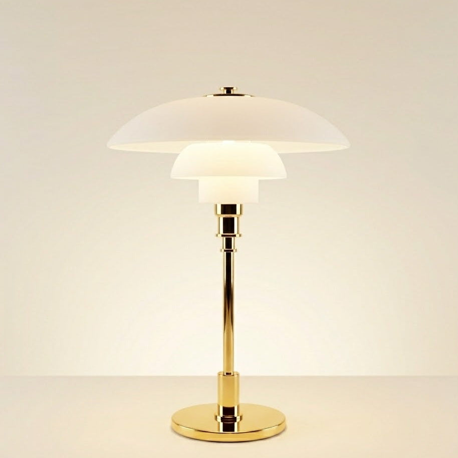 Nordic Glow Glass Table Lamp | 4 Colors | Qonforta