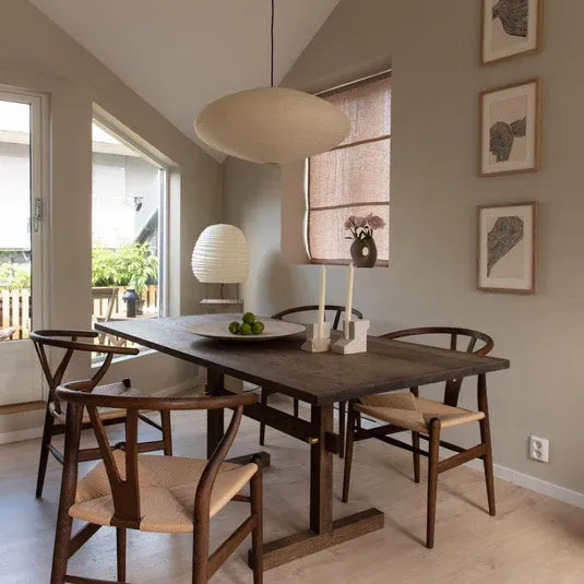 Mulberry Paper Pendant Light | 2 Sizes | Japandi | Qonforta