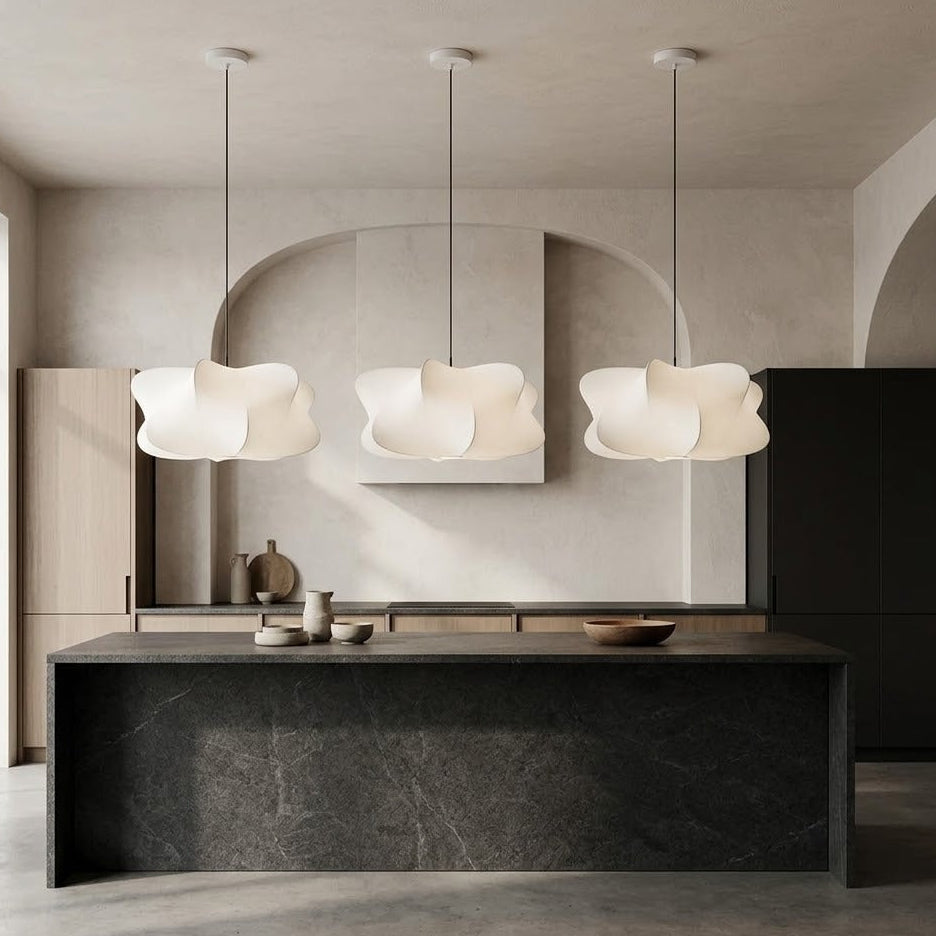 Wabi-Sabi Silk Pendant Light | 3 Sizes | Qonforta