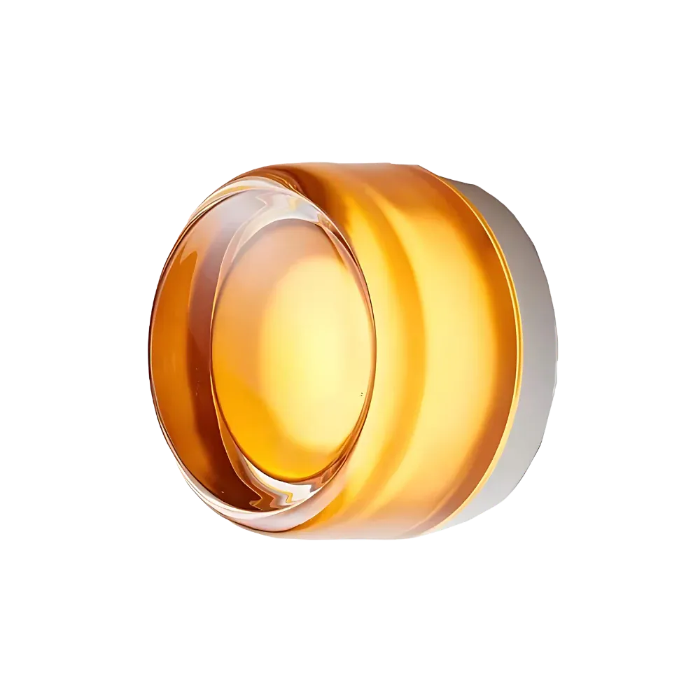 Dimple Glass Wall Light | Dusk-to-Dawn Sensor | 3 Colors | Qonforta