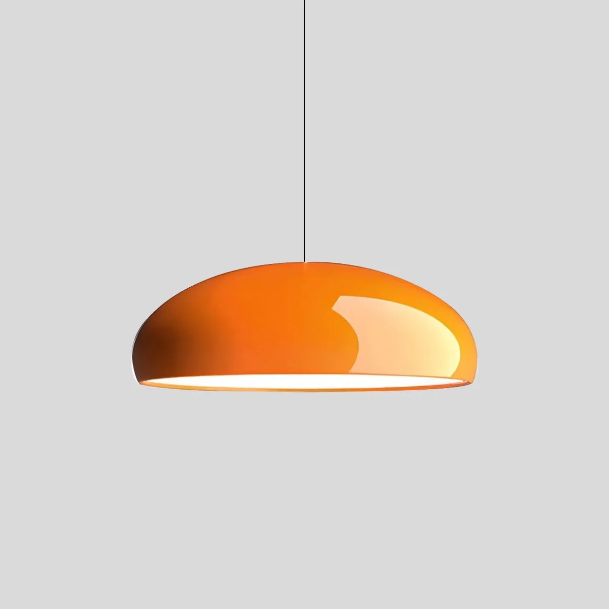 ArcDeco Dome Pendant Light | 4 Colors, 3 Sizes, Dimmable LED | Qonforta