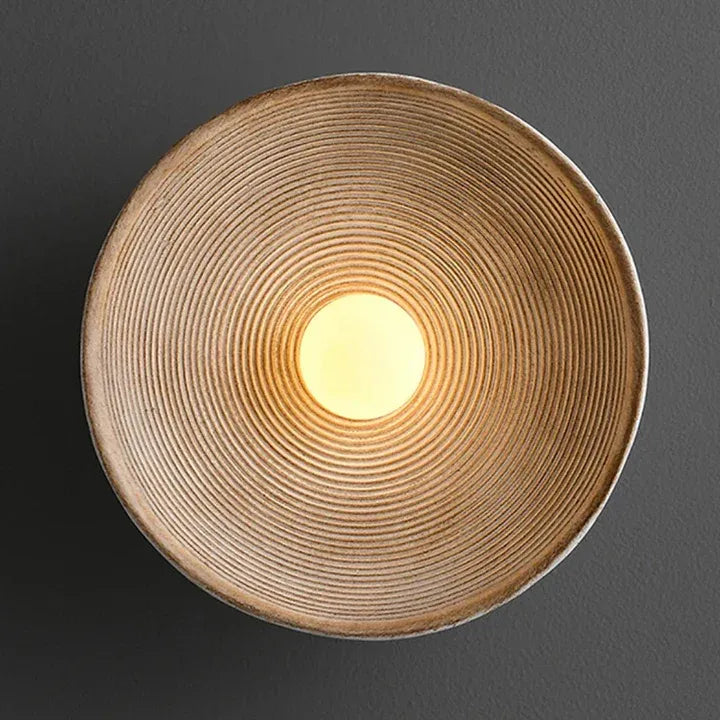 Circular LED Wall Sconce | Cool & Warm White | Qonforta