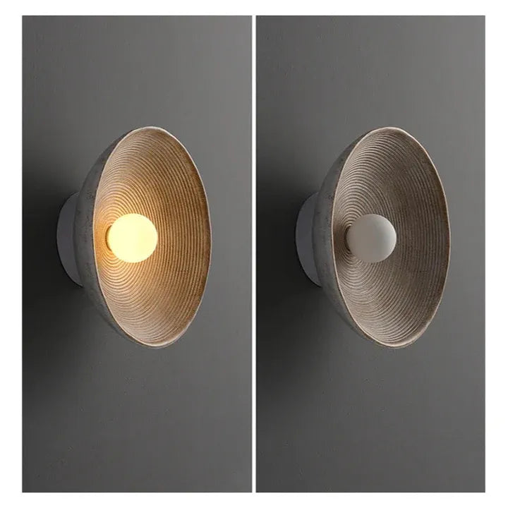 Circular LED Wall Sconce | Cool & Warm White | Qonforta