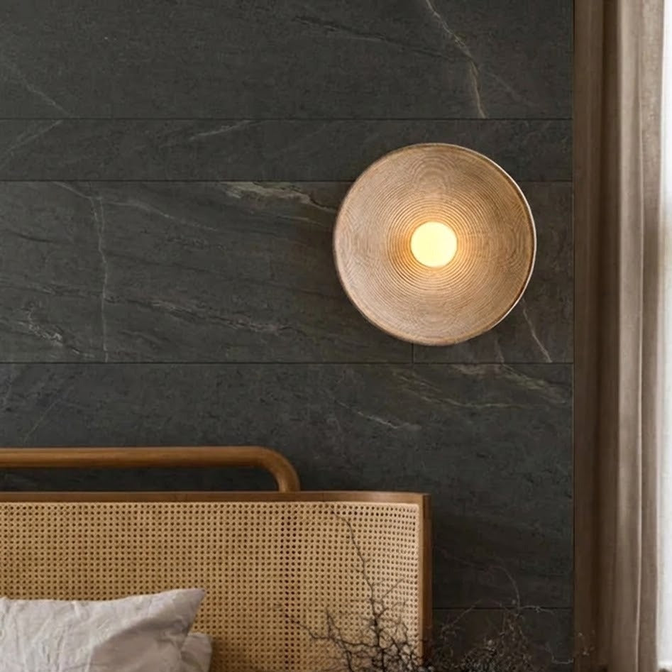 Circular LED Wall Sconce | Cool & Warm White | Qonforta