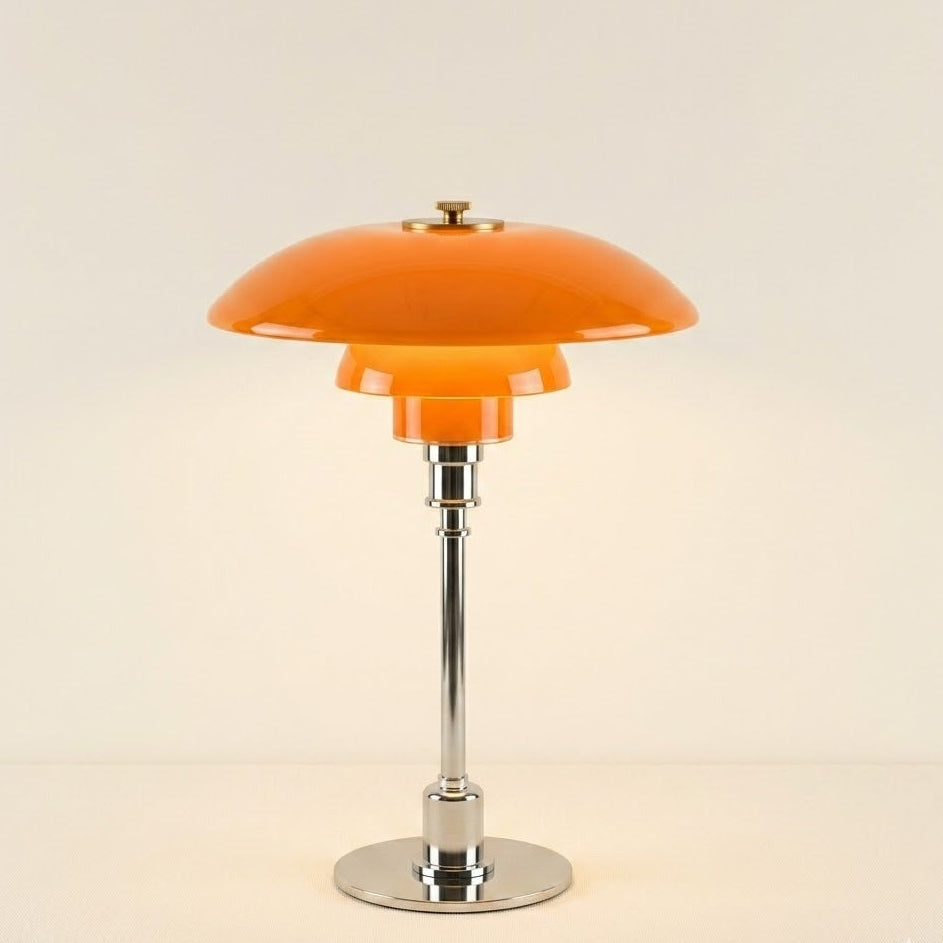 Nordic Glow Glass Table Lamp | 4 Colors | Qonforta