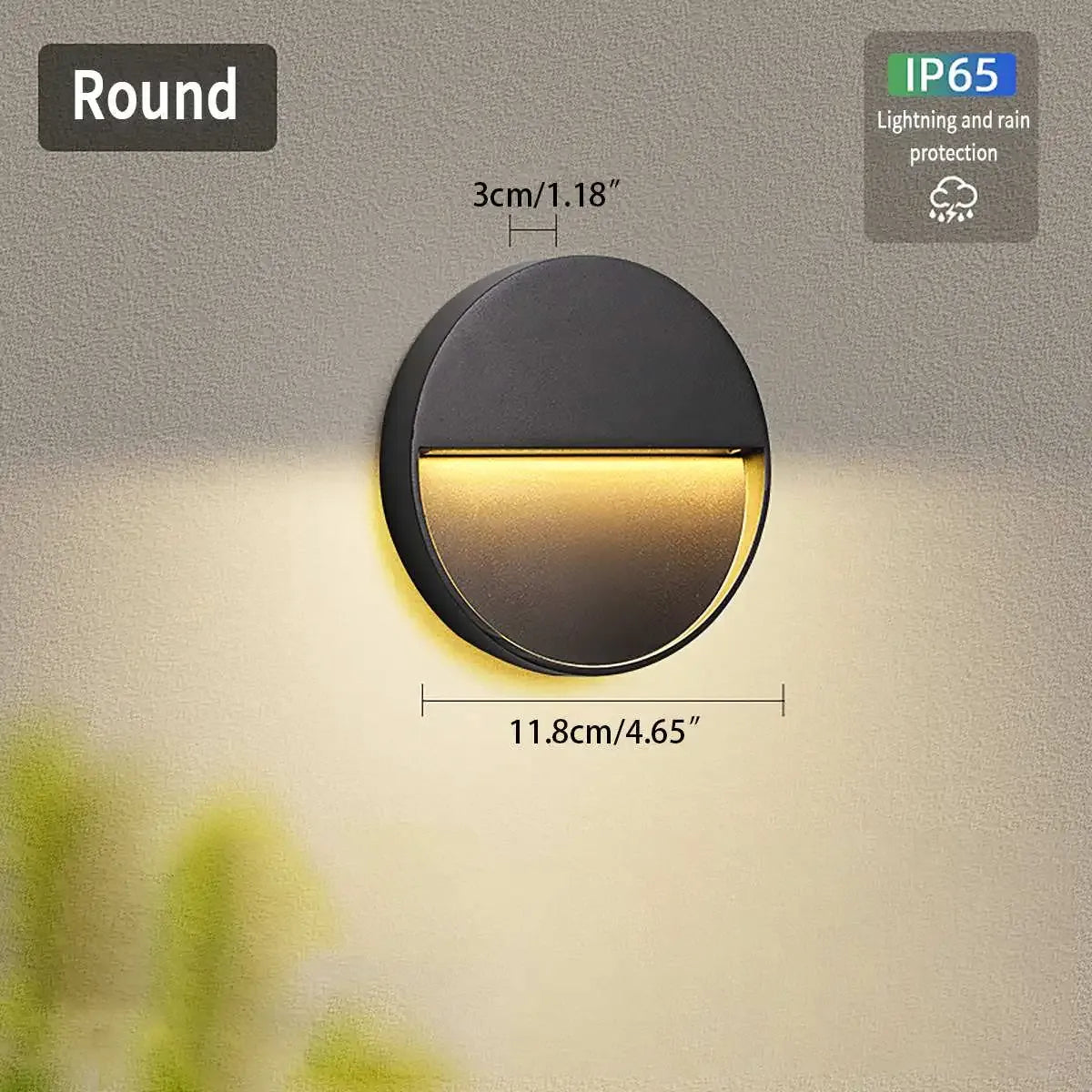 Qonforta AquaWall Waterproof Outdoor Wall Light