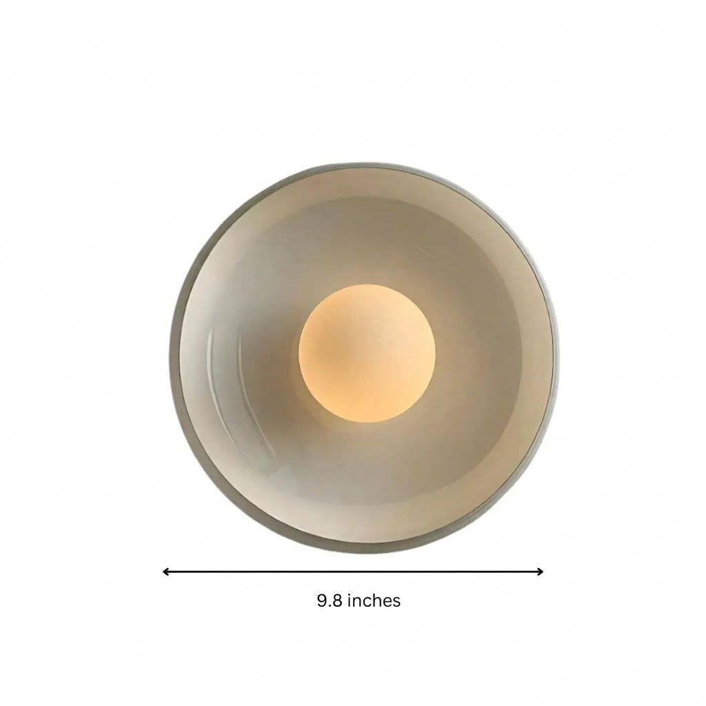 Glass Wall Sconce Up Down Light – Green & White | Qonforta