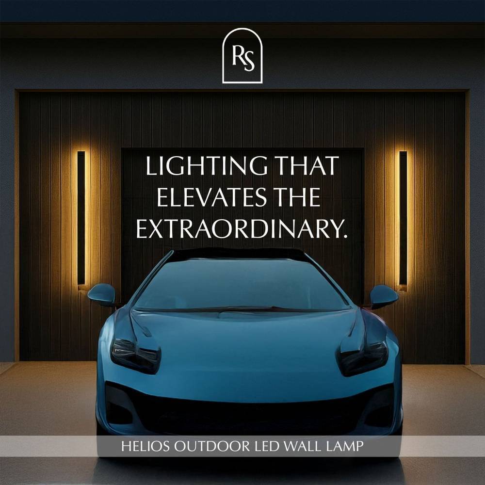 Aluminum Linear Outdoor Wall Light Dimmable – 7 Sizes | Qonforta