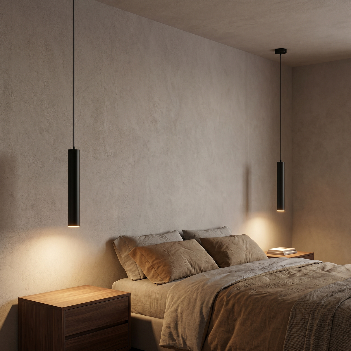 Flauto Slim Tube Pendant Light – 4 Lengths | Qonforta