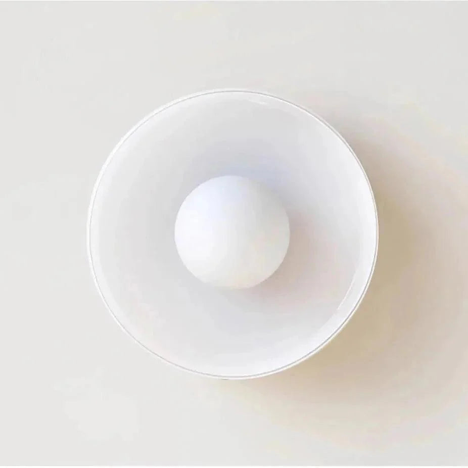 Glass Flush Mount Ceiling Light – 3 Colors, 2 Sizes | Qonforta