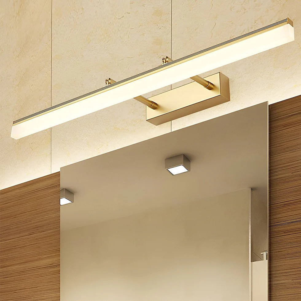 Stellar Extendable LED Vanity Light Bar | Black, Gold, Silver | Qonforta